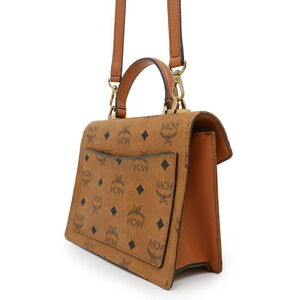 Mcm Shoulder Tracy Monogram Bag Visetos